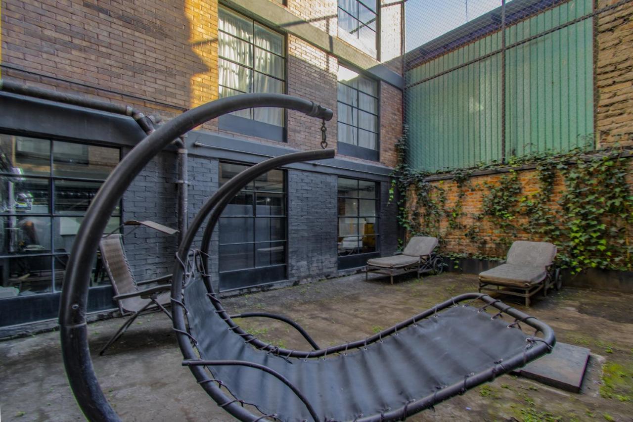 El Depa De Juana Hotell Mexico City Exteriör bild